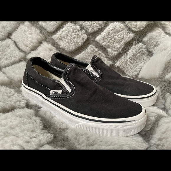 Vans Shoes - SOLD on another site - Slide-On Vans Classic Black Size 6.5